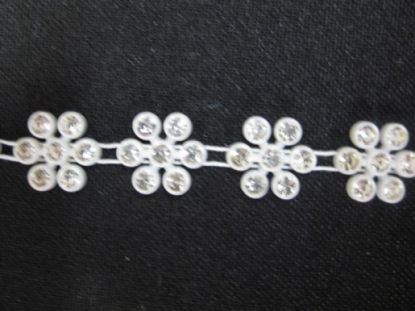 Strassband Blümchen ( Art 5 )